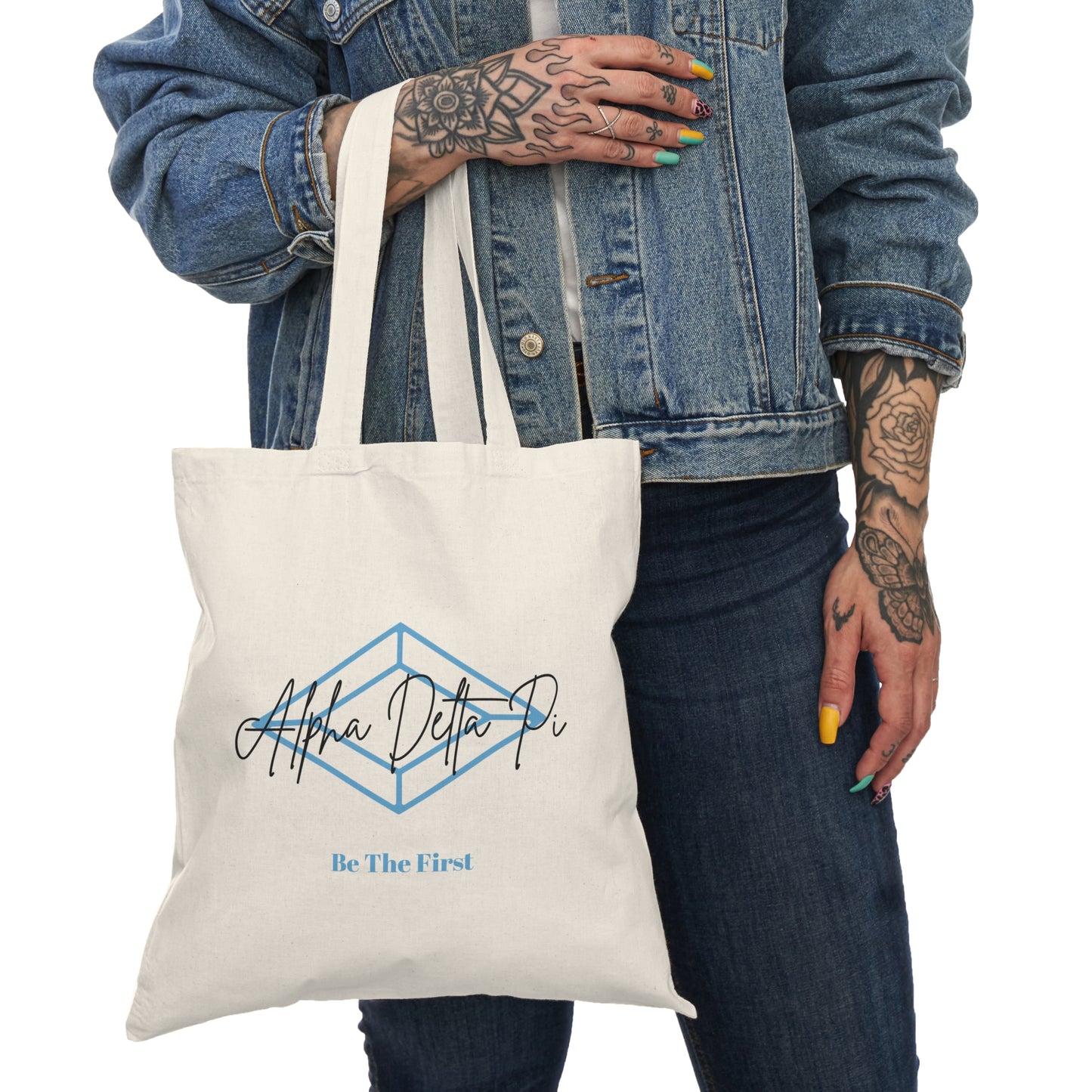 Alpha Delta Pi tote bag