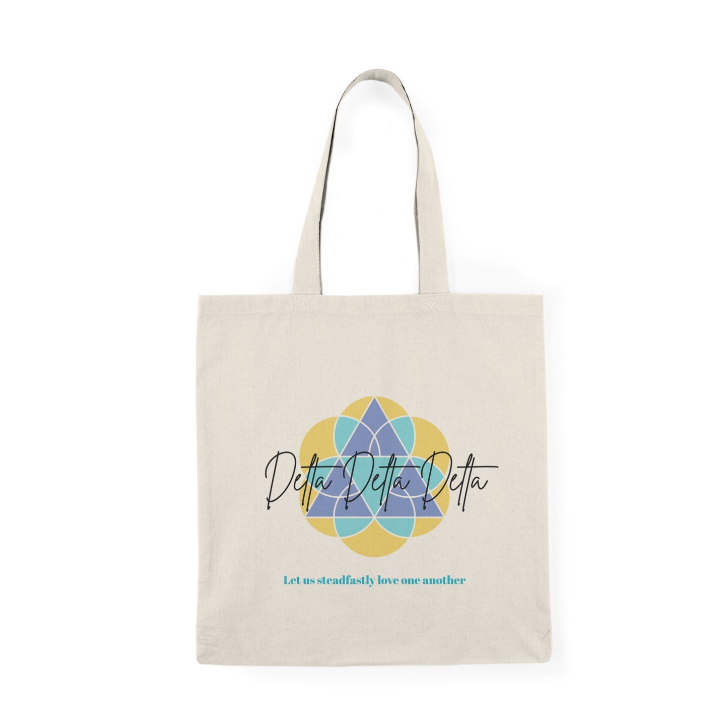 Delta Delta Delta tote bag