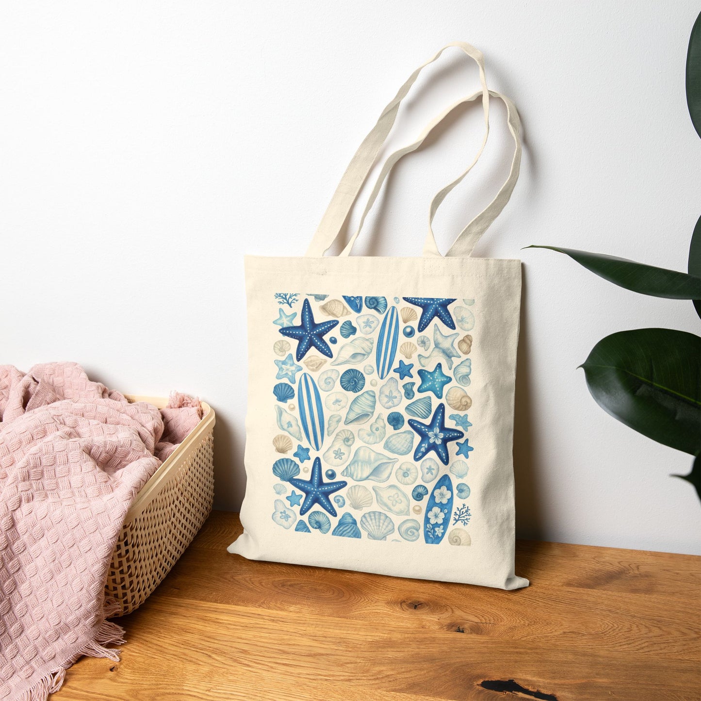 Mermaid Trinkets tote bag