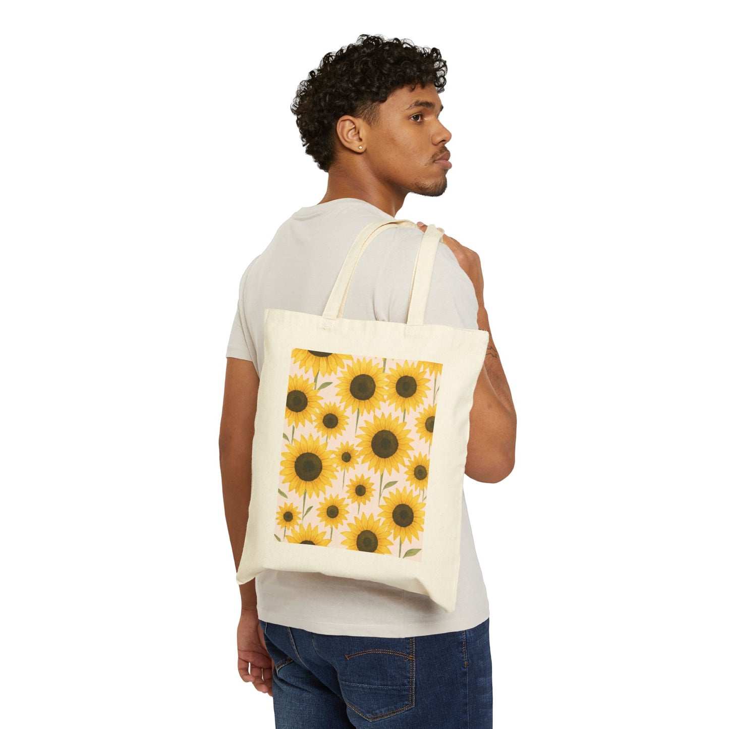 Sunflower Kisses Tote Bag
