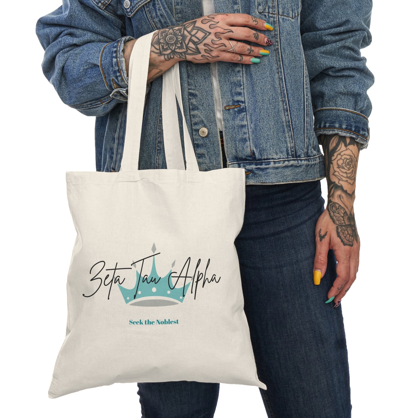 Zeta Tau Alpha tote bag